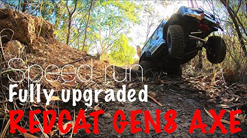 Redcat Gen8 Axe Vs 4wd Speed Run | Redcat | Upgraded Injora Land Rover Defender Body |(@IDORC