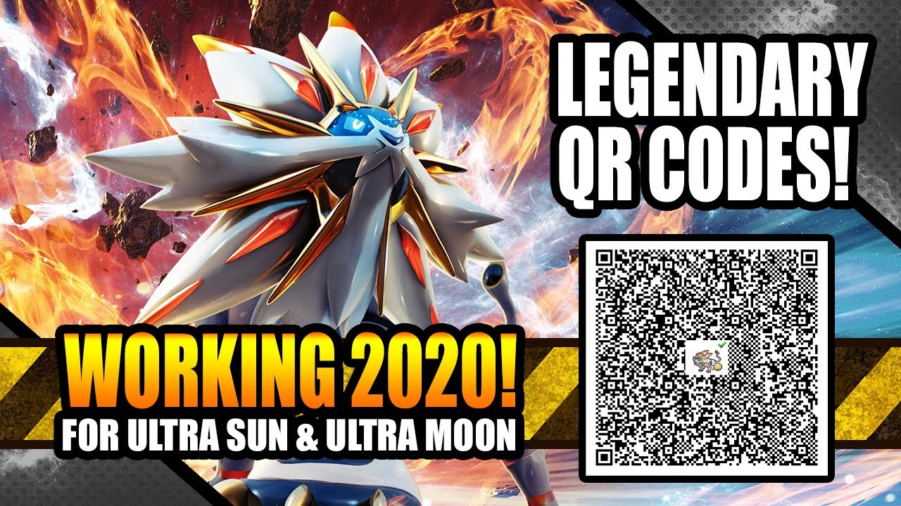 pokemon ultra sun and moon qr codes 20 points