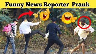 Funny Reporter Prank || Ulta gang || Best prank || Prank in india by Ulta gang 21,454 views 2 years ago 6 minutes, 56 seconds