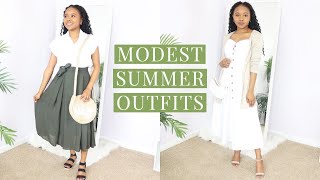 MODEST SUMMER OUTFITS 2020 | Modest ...