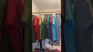 Our scrubs are made with rayon, nylon, and spandex—soft, durable, and flexible for long shifts. #try