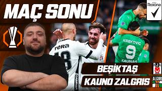 Beşiktaş-Zalgris | Maç Sonu Değerlendirmesi
