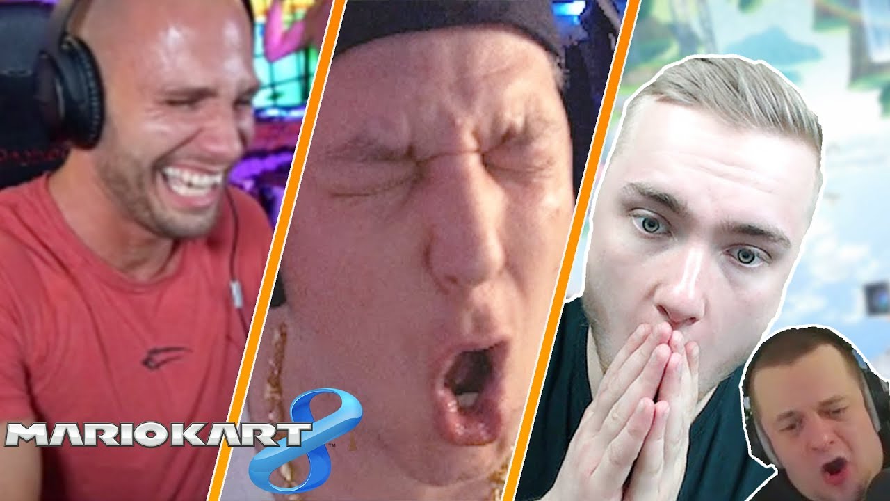 MONTE zerstört seinen Controller😱 Mario Kart 8 mit der Crew! | Flying Uwe