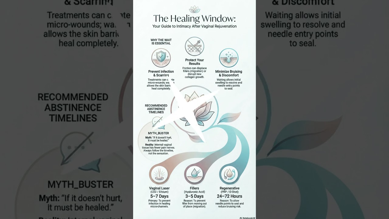 When Can I Resume Sex After Vaginal Rejuvenation? PRP, Fillers, Laser Timelines ⏳