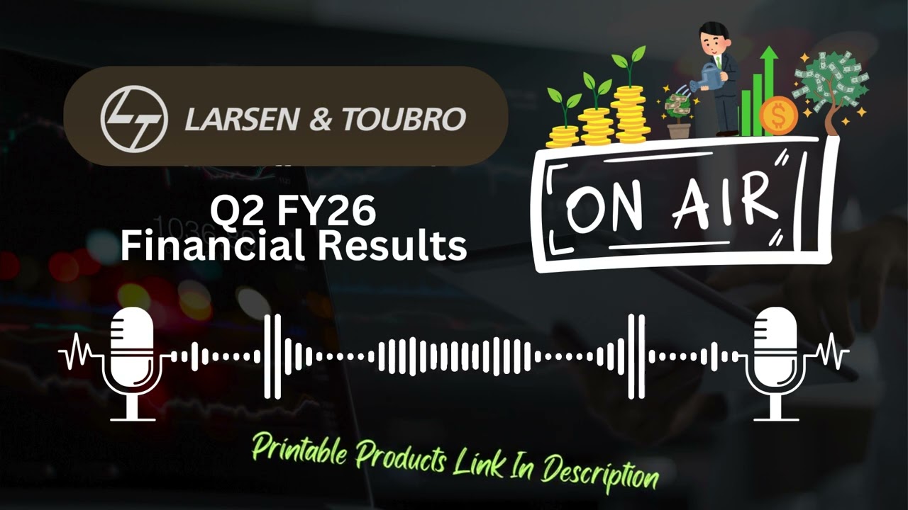 Larsen & Toubro Q2 FY26 Results | Strong Growth in Infra, Order Book & Margins | Quarterly Analysis