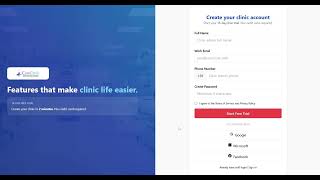 Clinic Management Software – Admin Panel Demo | CareDesk (saas)