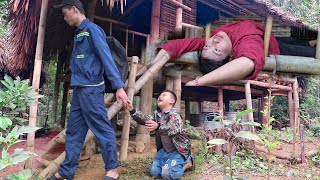 The husband saw his wife having a seizure and ran away
