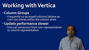 Relational Data – Vertica - Big Data Modeling and Management Systems