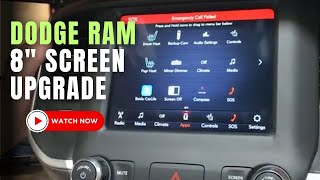 Ram Screen Upgrade  8 Inch Screen