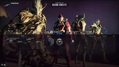 [Warframe] Missing squad menu bug