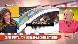 Defne Samyeli, aşk iddialarına açıklık getirmedi