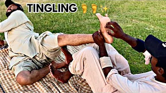 ASMR FEET & LEG CARE MASSAGE THERAPY MEN FOR TINGLING & RELAX | FOOT REFLEXOLOGY ASMR | LEG MASSAGE