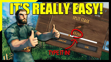 How to Split Item Stacks in Valheim!