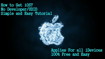 iOS 7 Beta 6 Download No Dev/UDID Installation SIMPLEST Way