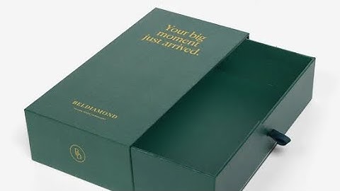 Máy làm hộp cứng hình ngăn kéo tự động