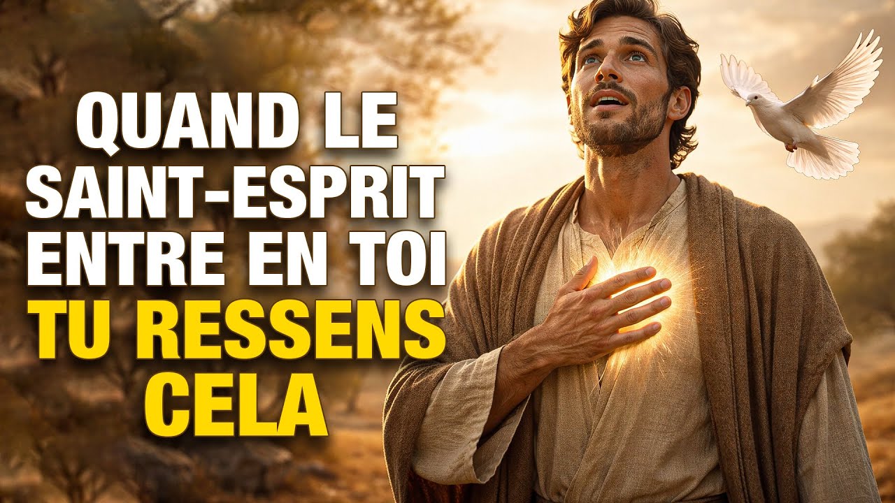 10 choses puissantes que tu ressens quand le Saint-Esprit agit en toi