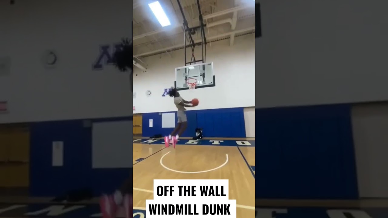 OFF THE WALL BOUNCE WINDMILL DUNK Jordan Cain 