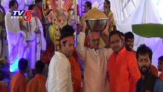 Vinayaka Chavithi Celebrations in Atlanta | Hindu Temple of Atlanta | USA | TV5 News