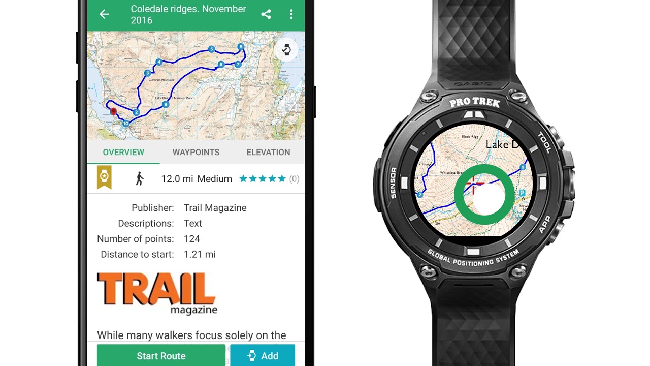 Navigation Pro Google Maps Samsung Watch