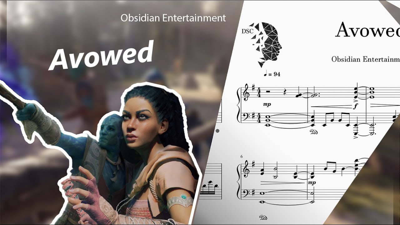 Avowed Title Theme - Obsidian Entertainment | Piano Cover