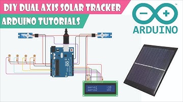 Dual Axis Solar Tracker Arduino Tinkercad | Tinkercad Project | Arduino Project | LDR With Servo