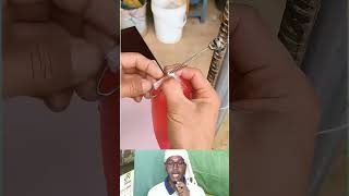 Oil Packing Trick in Plastic | বিশেষ পদ্ধতিতে পলিথিনে তেল ভরে গিট দেয়া হচ্ছে #shorts #oil #packing