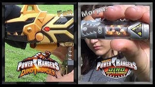 Dino Thunder Black \u0026 Dino Super Charge Graphite (Power Rangers Fan Morph) *Retro Style*