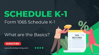 Schedule K1 Form 1065 Tax Return