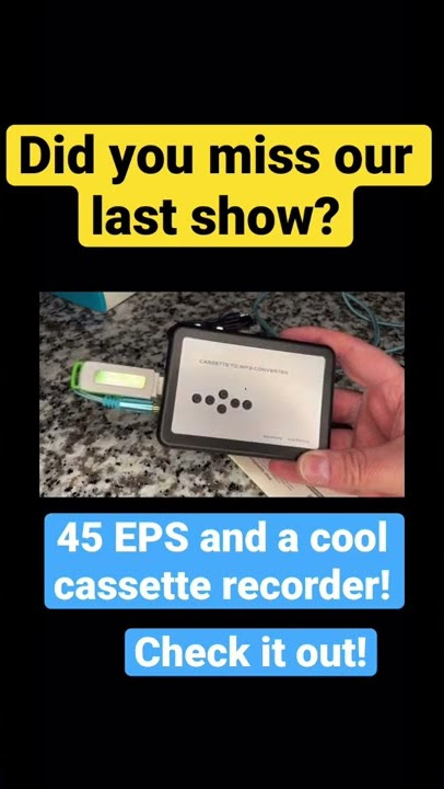 Cassette MP3 Recorder! #cassette #vinyl #youtube