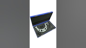 0-150mm Outside Micrometer with Interchangeable Anvils