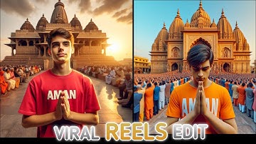 bing image create Jay shree ram | How to create Jay Shri Ram 3D ai photo | jay shree Ram insta story