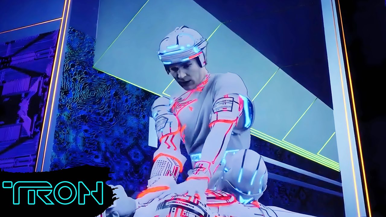 Flynn's User Power All Scenes | Tron