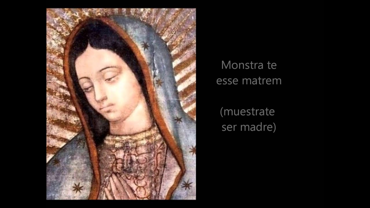 CANTO AVE MARIS STELLA (Salve estrella de mar) con subtitulos - YouTube