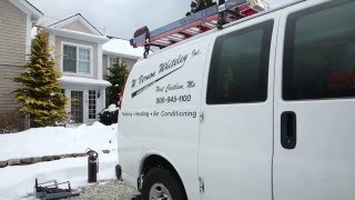 Navien's NPE replaces a tank in Cape Cod