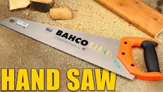 Bahco HandSaw PrizeCut Testing - Universal Hand Saw for Plastics Laminates Wood 7/8 TPI 19