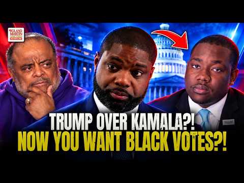 YOU BACKED TRUMP OVER KAMALA! Roland Confronts Black MAGA's Byron Donalds Double Standard