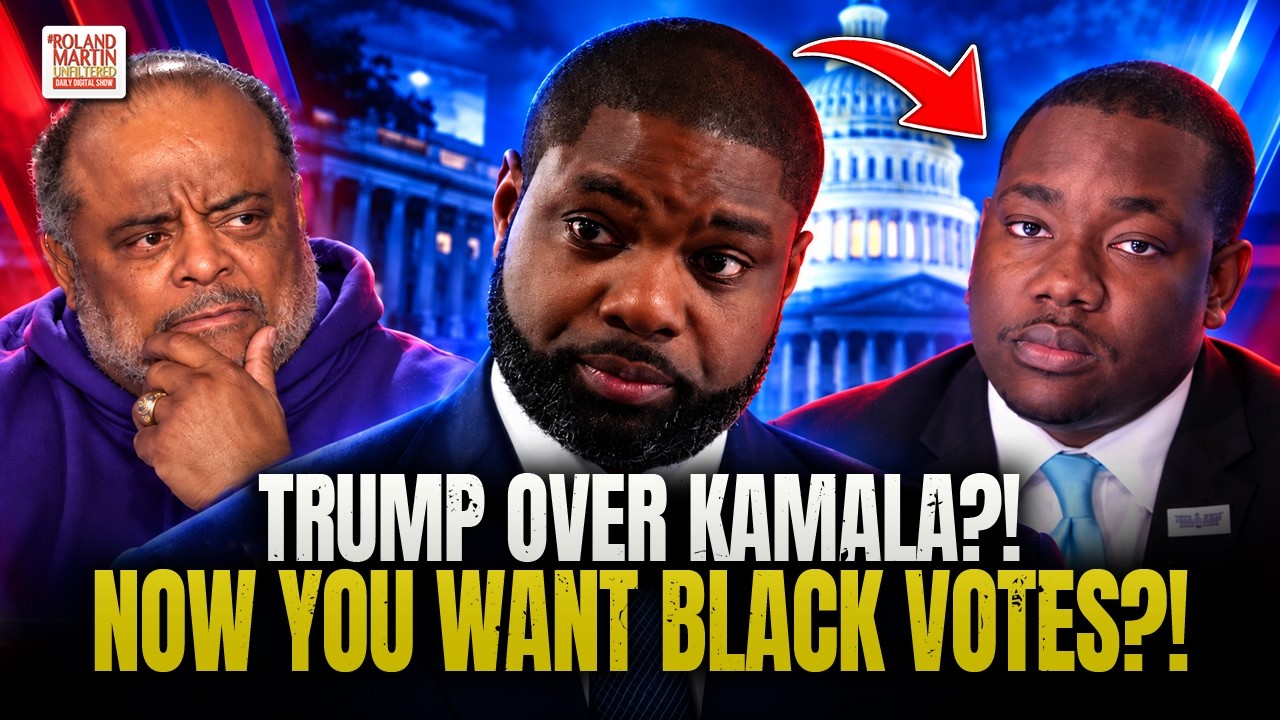 YOU BACKED TRUMP OVER KAMALA! Roland Confronts Black MAGA's Byron Donalds Double Standard