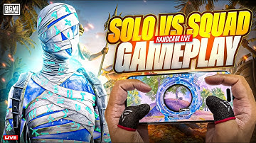 4.0 UPDATE IS HERE IN BGMI SOLO VS SQUAD🔥 #bgmi #bgmilive #shortsfeed #shortslive