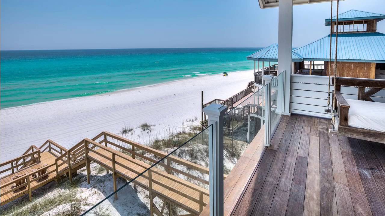 95 Chivas Ln Gulf Front Seagrove Beach Vacation Rental House YouTube
