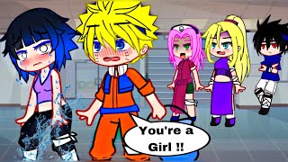 She’s a Girl Not a Boy ✅ || Gacha Club meme trend || Naruto AU Resimi