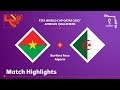Burkina Faso v Algeria | FIFA World Cup Qatar 2022 Qualifier | Match Highlights