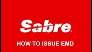 Sabre Training-EMD issuence
