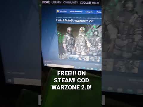 #shorts FREE!!! ON STEAM! COD WARZONE 2.0!