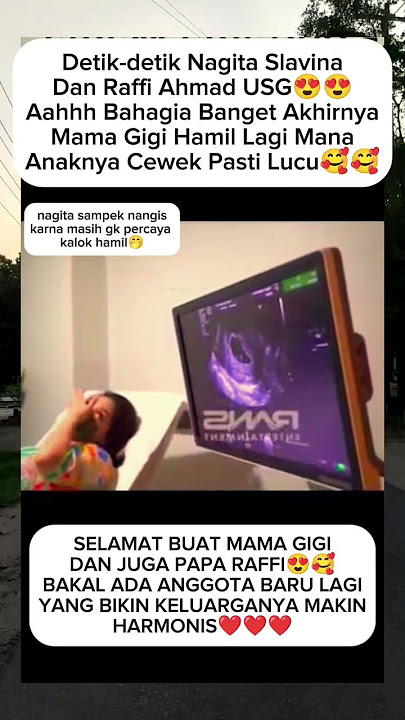 detik2 nagita pamer hasil USG anak ke 3 nya, Cantik banget🥰#nagita#raffiahmad#shortvideo#shortsfeed