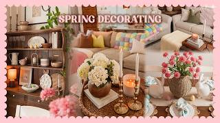 SPRING HOME DECORATING | cozy + pastel home refresh for spring Wealth