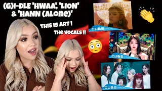 [REACTION] (G)I-DLE HWAA, LION & HANN (Alone) - HOW HAVE I NOT WATCHED THIS 