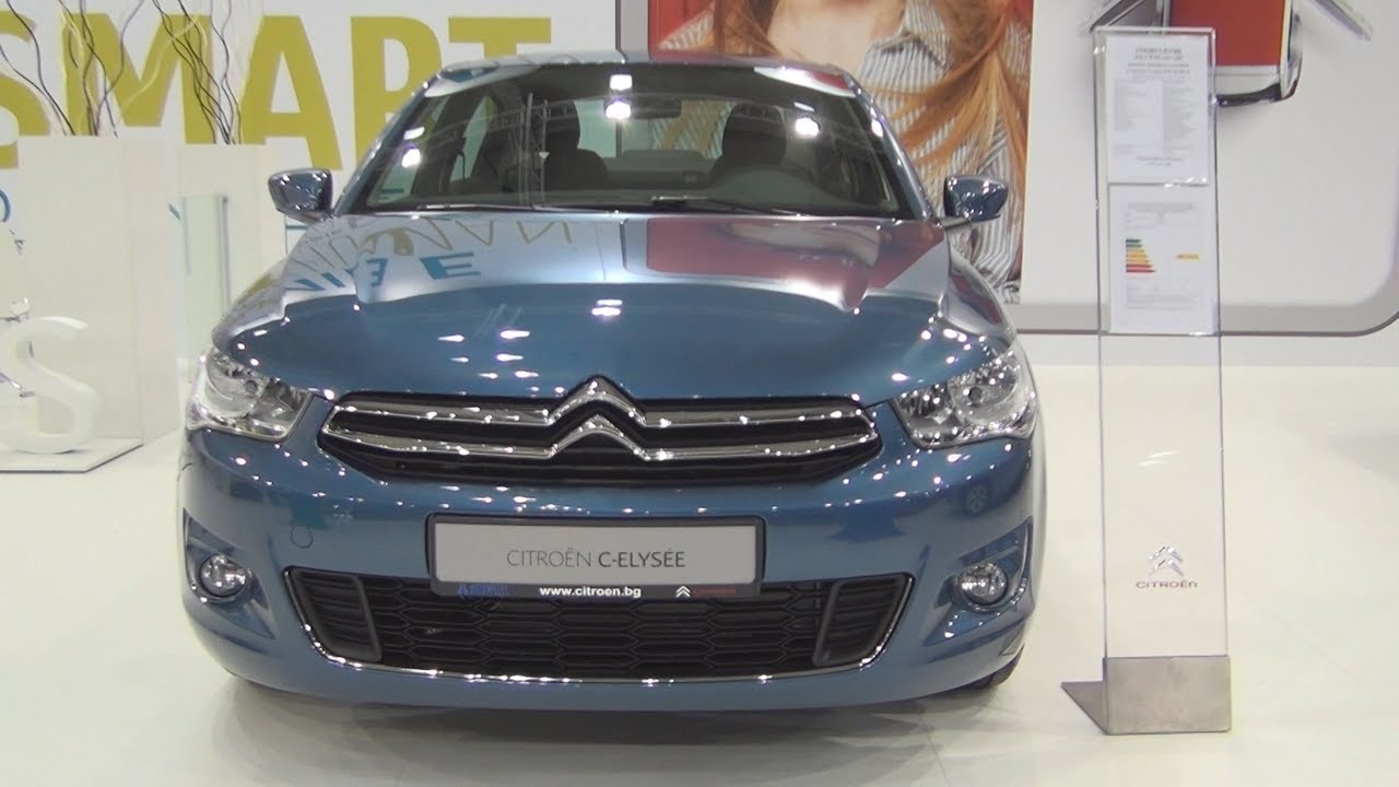 Citroën C-Elysée Exclusive Vti 115 Bvm (2016) Exterior And Interior - Youtube