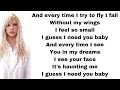 Britney Spears - Everytime (lyrics)