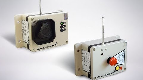 Wireless panic alarm, FORBIX SEMICON, works on RF technology 100-200 m line of sight