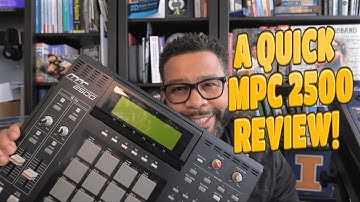 AKAI MPC 2500 Quick Review. A slightly enhanced MPC 1000.